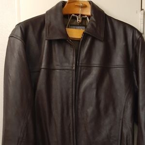 Wilson leather bomber jacket